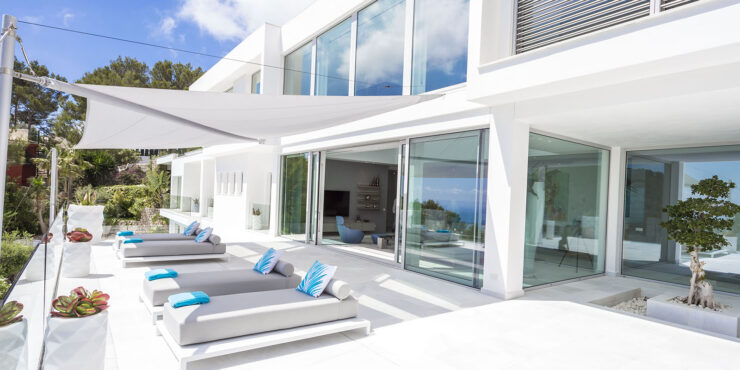 Neubau-Luxusvilla Mallorca mit spektakulärem Meerblick