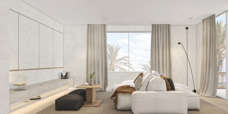 Luxus Apartment mit Meerblick in 1. Linie zum Hafen