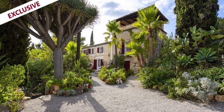 EXKLUSIV BEI UNS: Traumhafte Finca mit Pool und Panoramablick