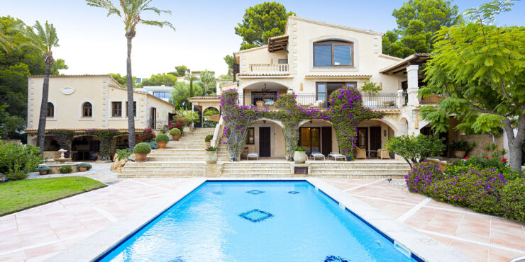 Herrschaftliche Mallorca Villa mit Meerblick