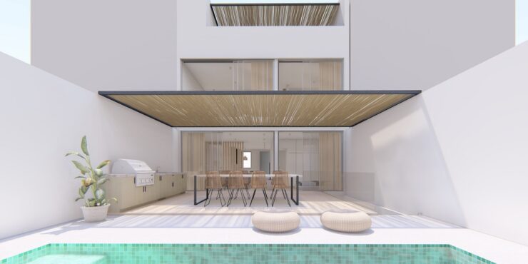 Immobilien Neubau- Projekt mit Lizenz für 2 Duplex- Apartments